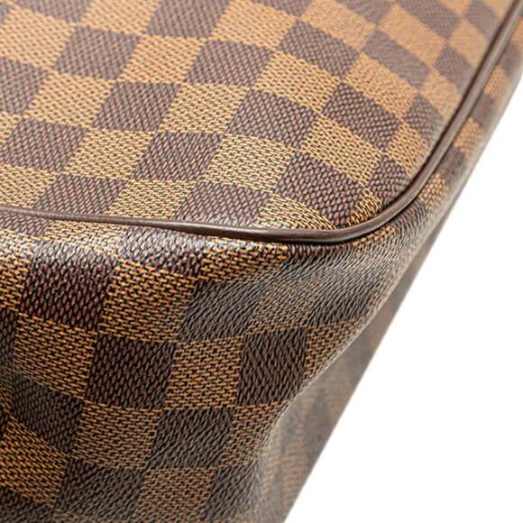 LOUIS VUITTON Brown Damier Leather Tote Bag - Picture 4 of 10